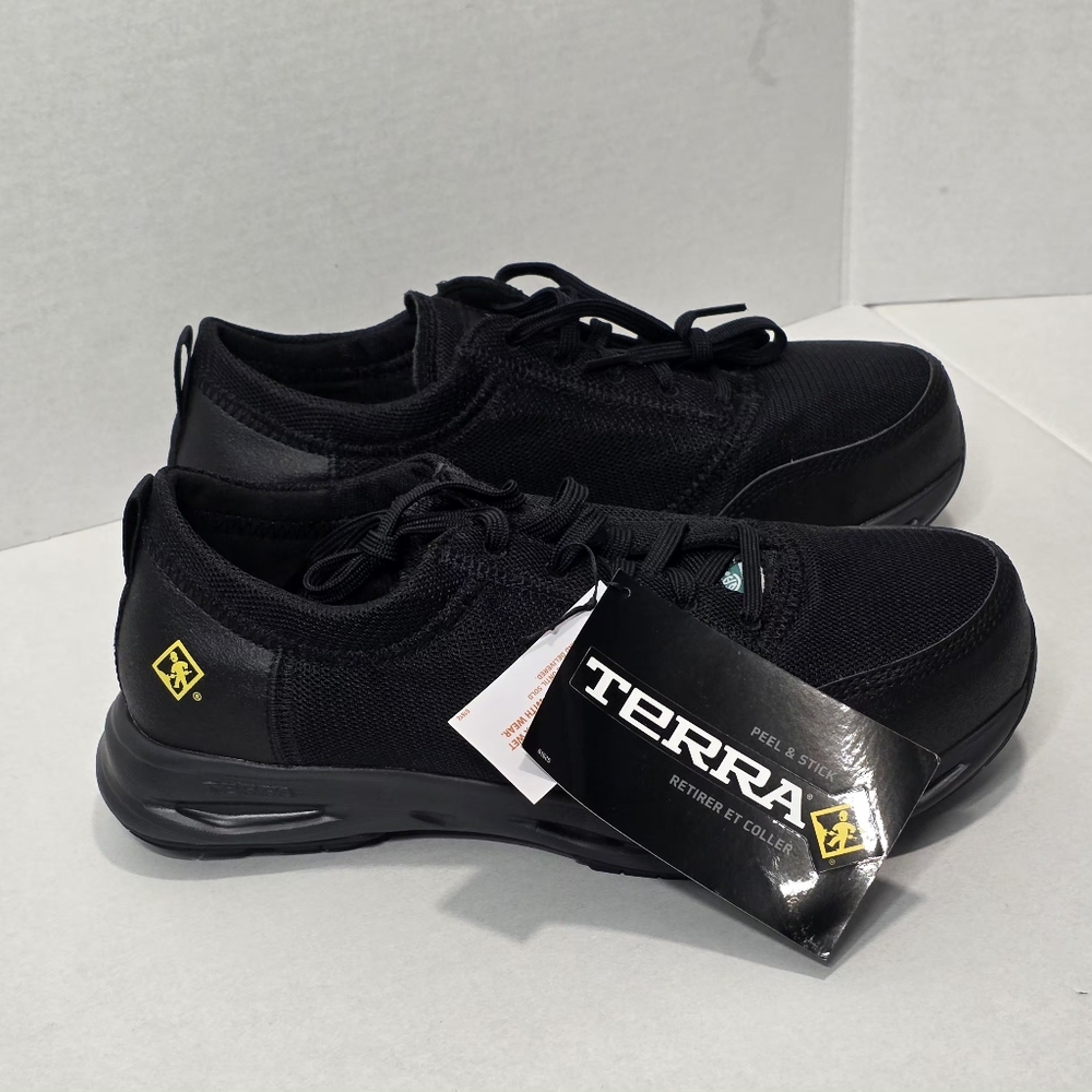 New TERRA Composite Toe Work Shoes Mens Sz 10W CSA & ASTM Approved